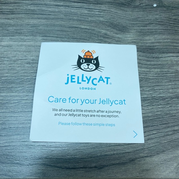 Jellycat Bashful Bunny Silver Grey Plush Soft with Bag - Picture 8 of 12